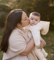 Organic Cotton Honeycomb Quilted Bunting